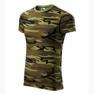 Tricou Camuflaj - Bărbați-Camuflaj Verde